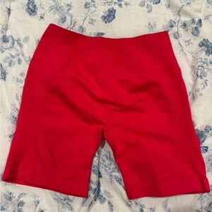 Women's bright pink shorts